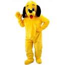 Mascotte chien jaune